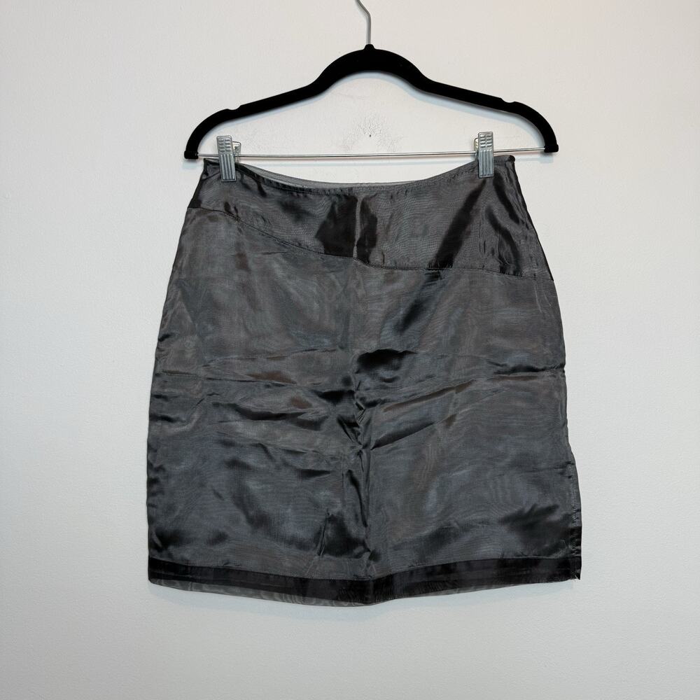 Vintage 90s Express mesh mini skirt size SM space grunge rave y2k